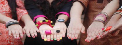Lovely Girls Hands With Ring Facebook Covers